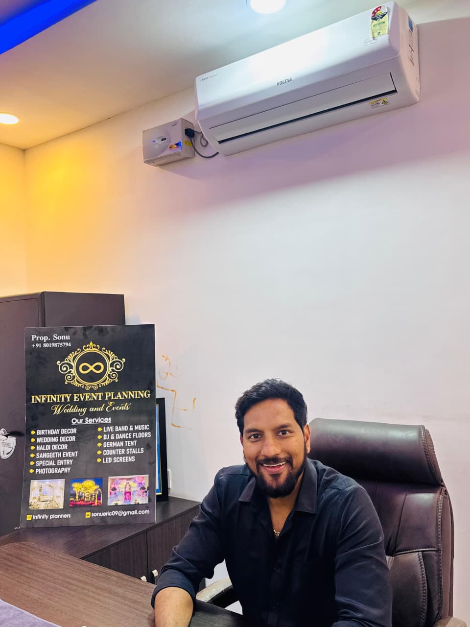 Sonu Arnold - Founder of Infinity Planners Hyd